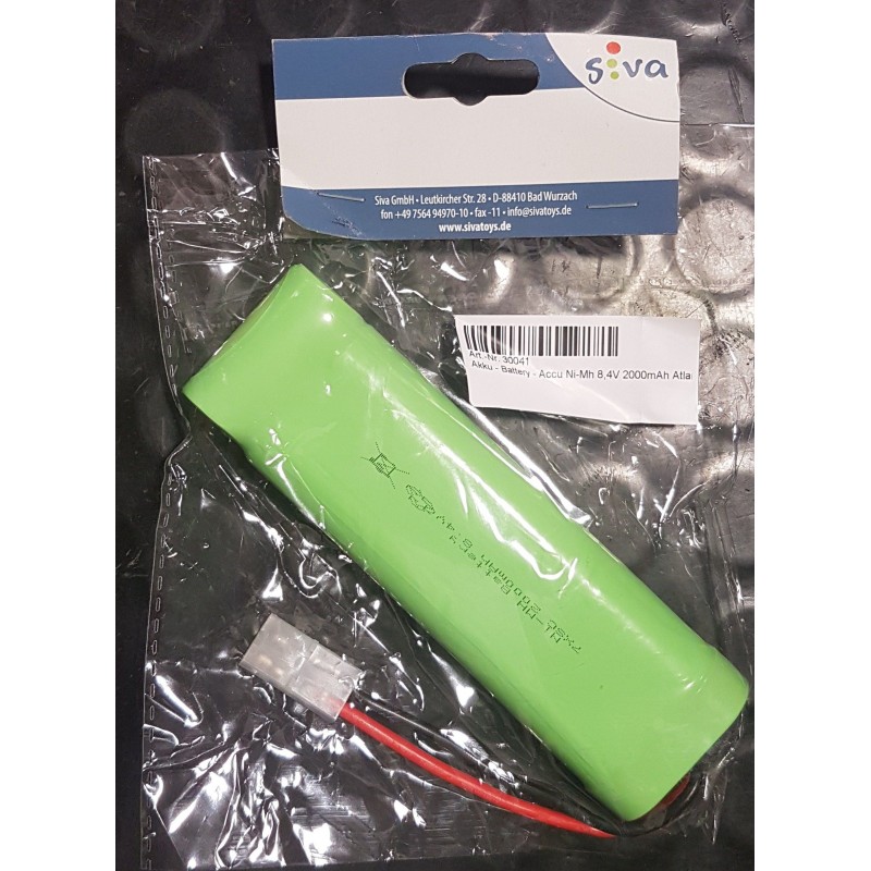 Batterie Ni-Mh 8.4V 2000mAh pour bateau Atlantic SIVA A2Pro SV-30041 - 1