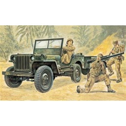 Jeep Willys avec soldats 1/35 Italeri Italeri I314 - 1