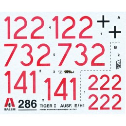 Tank Tiger I Ausf.E/H1 1/35 Italeri Italeri I286 - 2