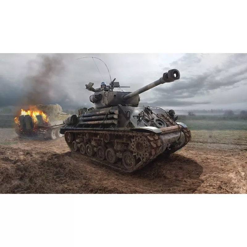 Char M4A3E8 Sherman"Fury" 1/35 Italeri Italeri I6529 - 1
