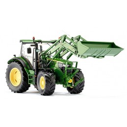 Tractor John Deere with loader 1/32 Wiking h340′s 6125R Wiking 077344 - 1