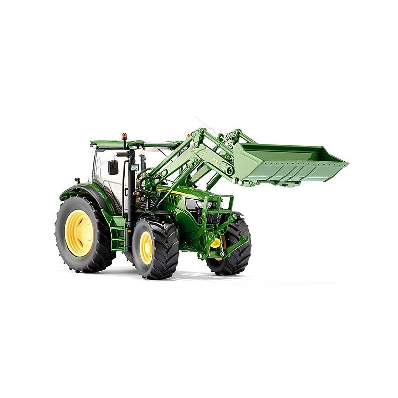 Tractor John Deere with loader 1/32 Wiking h340′s 6125R Wiking 077344 - 1