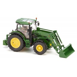 Tracteur John Deere 6125R avec chargeur H340 1/32 Wiking Wiking 077344 - 2