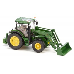 Tractor John Deere with loader 1/32 Wiking h340′s 6125R Wiking 077344 - 2