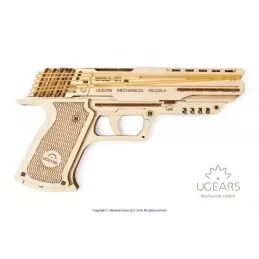 Pistolet Wolf-01 3D bois UGEARS UGEARS UG-70047 - 1