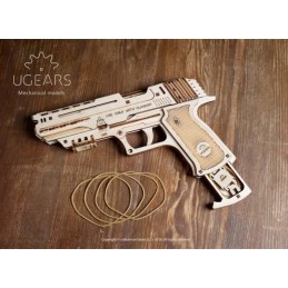 Gun Wolf-01 3D wood UGEARS UGEARS UG-70047 - 5