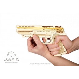 Pistolet Wolf-01 3D bois UGEARS UGEARS UG-70047 - 7