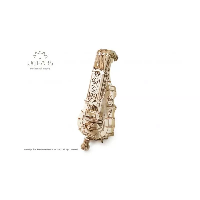 Instrument Vielle à roue 3D bois UGEARS UGEARS UG-70030 - 1 Instrument Vielle à roue 3D bois UGEARS UGEARS UG-70030 - 1