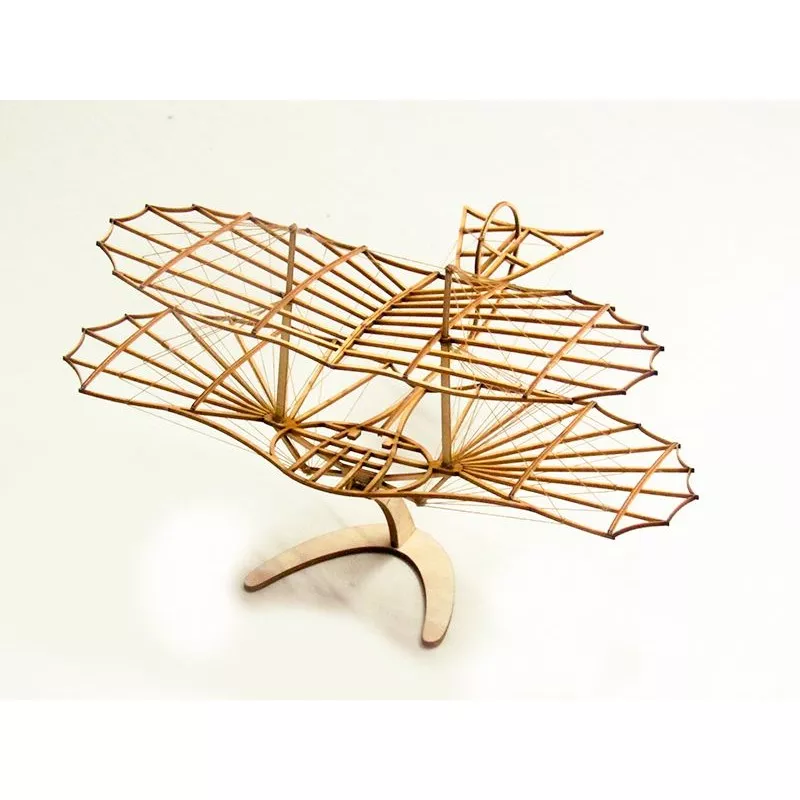 Planeur Otto Lilienthal découpe laser bois, modèle statique DW Hobby DW Hobby - Dancing Wings Hobby VA02 - 1