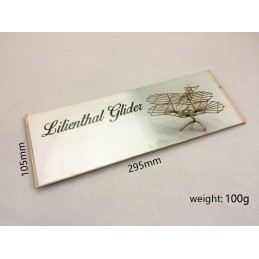 Glider Otto Lilienthal laser cutting wood, static model DW Hobby DW Hobby - Dancing Wings Hobby VA02 - 7