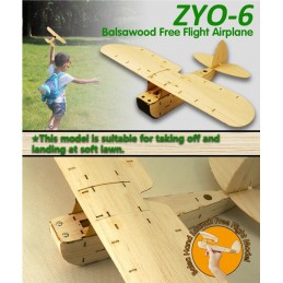 Planeur ZYO-6 kit balsa vole libre DW Hobby DW Hobby - Dancing Wings Hobby VA01 - 4