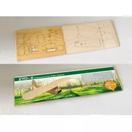 Planeur ZYO-6 kit balsa vole libre DW Hobby DW Hobby - Dancing Wings Hobby VA01 - 5