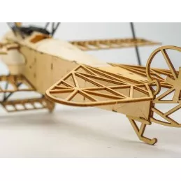 Fokker DR - I 1/18 laser cutting wood, static model DW Hobby DW Hobby - Dancing Wings Hobby VX11 - 12