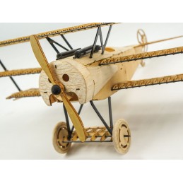 Fokker DR-I 1/18 découpe laser bois, modèle statique DW Hobby DW Hobby - Dancing Wings Hobby VX11 - 13