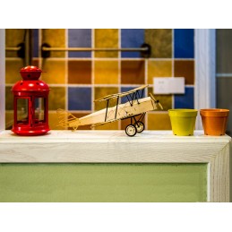 Tiger Moth 1/18 laser cutting wood, static model DW Hobby DW Hobby - Dancing Wings Hobby VX10 - 8