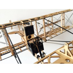 Curtiss Pusher 1911 1/17 découpe laser bois, modèle statique DW Hobby DW Hobby - Dancing Wings Hobby VS12 - 9