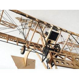 Curtiss Pusher 1911 1/17 découpe laser bois, modèle statique DW Hobby DW Hobby - Dancing Wings Hobby VS12 - 10