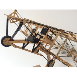 Curtiss Pusher 1911 1/17 découpe laser bois, modèle statique DW Hobby DW Hobby - Dancing Wings Hobby VS12 - 11