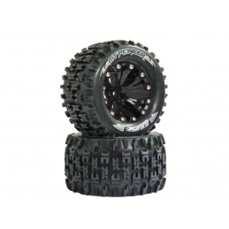 1/10 MT-Pioneer soft tires + rim 2.8 "black Louise RC Louise RC 052855 - 2