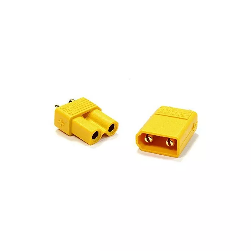 XT30 Sockets x1 Pair DYS ET07500 - 1