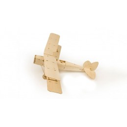 Mini Tiger Moth Biplan 400mm découpe laser balsa DW Hobby DW Hobby - Dancing Wings Hobby K1001 - 2