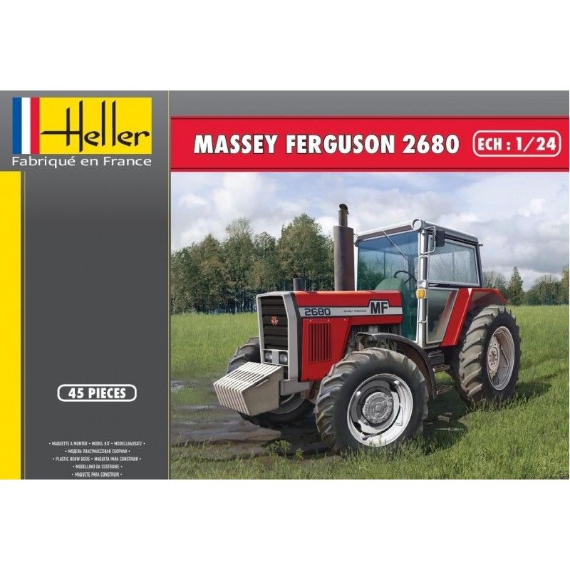 Tracteur Massey-Ferguson 2680 1/24 Heller Heller 81402 - 1