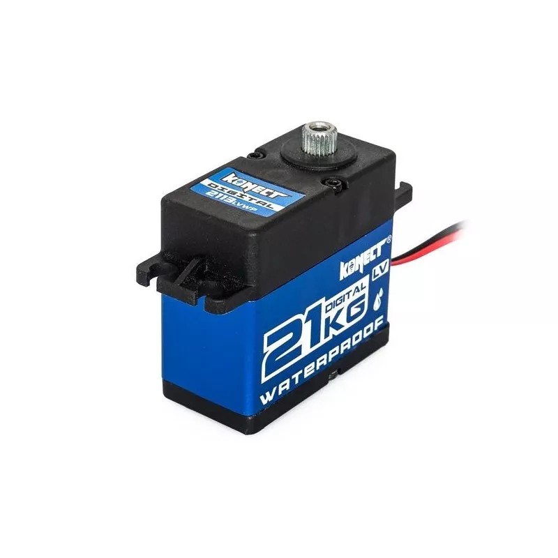 Servo 21kg - 0.16 s waterproof gear metal Konect 2113LVWP Konect KN-2113LVWP - 1