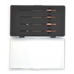 Set of 4 screwdriver allen 1.5/2/2.5/3 x80mm Arrowmax tips Arrowmax AM-500902 - 1