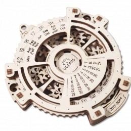 Calendrier mécanique 3D bois UGEARS UGEARS UG-70036 - 2