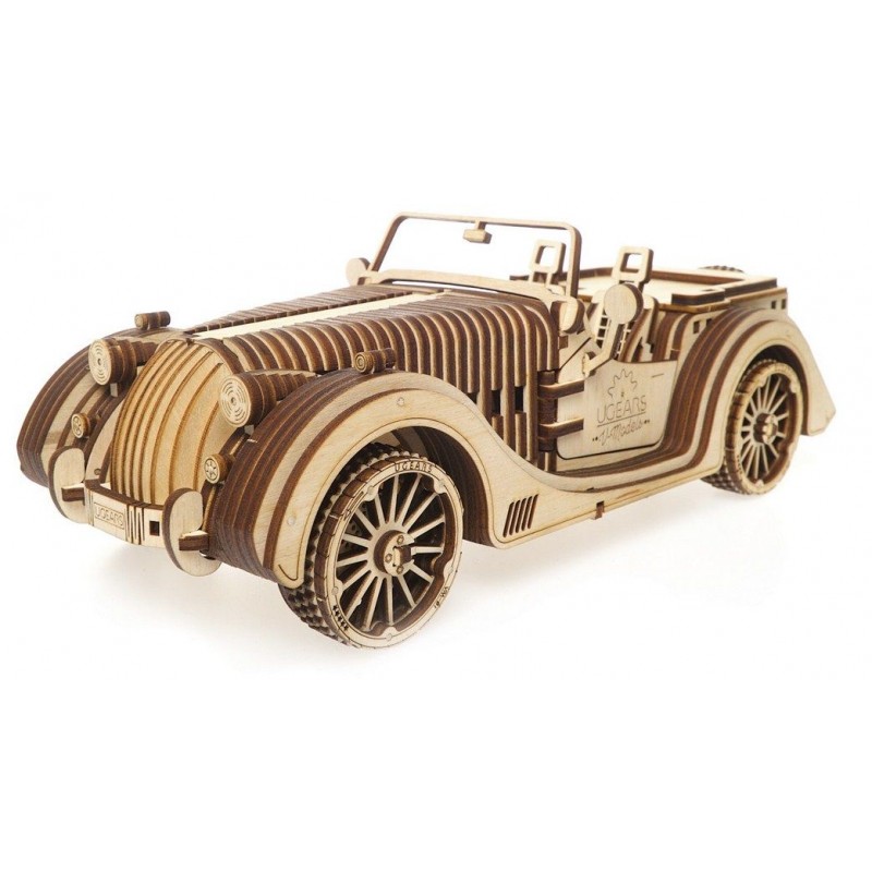 Roadster VM-01 Puzzle 3D bois UGEARS UGEARS UG-70052 - 1