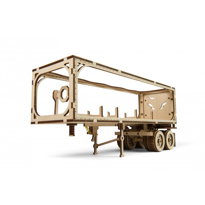 VM-03 truck trailer Puzzle 3D wood UGEARS UGEARS UG-70057 - 1