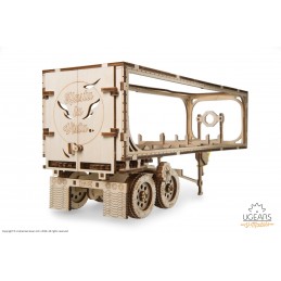 VM-03 truck trailer Puzzle 3D wood UGEARS UGEARS UG-70057 - 2