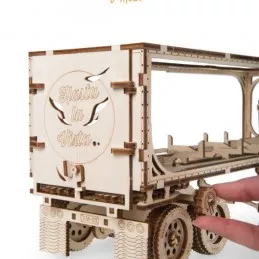VM-03 truck trailer Puzzle 3D wood UGEARS UGEARS UG-70057 - 4
