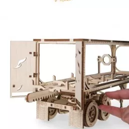 VM-03 truck trailer Puzzle 3D wood UGEARS UGEARS UG-70057 - 5