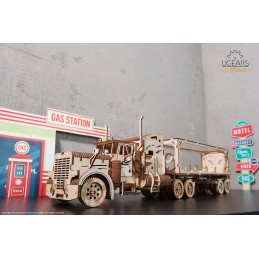 VM-03 truck trailer Puzzle 3D wood UGEARS UGEARS UG-70057 - 8