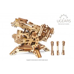 Tour to crossbow Puzzle 3D wood UGEARS UGEARS UG-70048 - 5