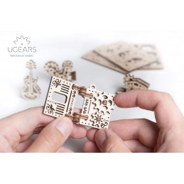 U - Fidget Creations Puzzle 3D wood UGEARS UGEARS UG-70041 - 3