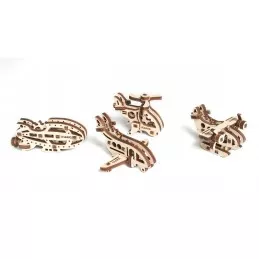 U Fidget aircraft Puzzle 3D wood UGEARS UGEARS UG-70034 - 1