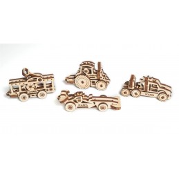 U Fidget vehicles Puzzle 3D wood UGEARS UGEARS UG-70033 - 1