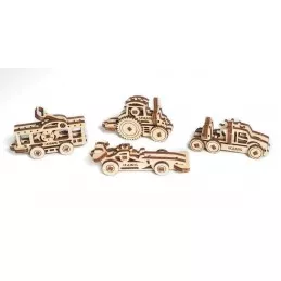 U-Fidget Véhicules Puzzle 3D bois UGEARS UGEARS UG-70033 - 1