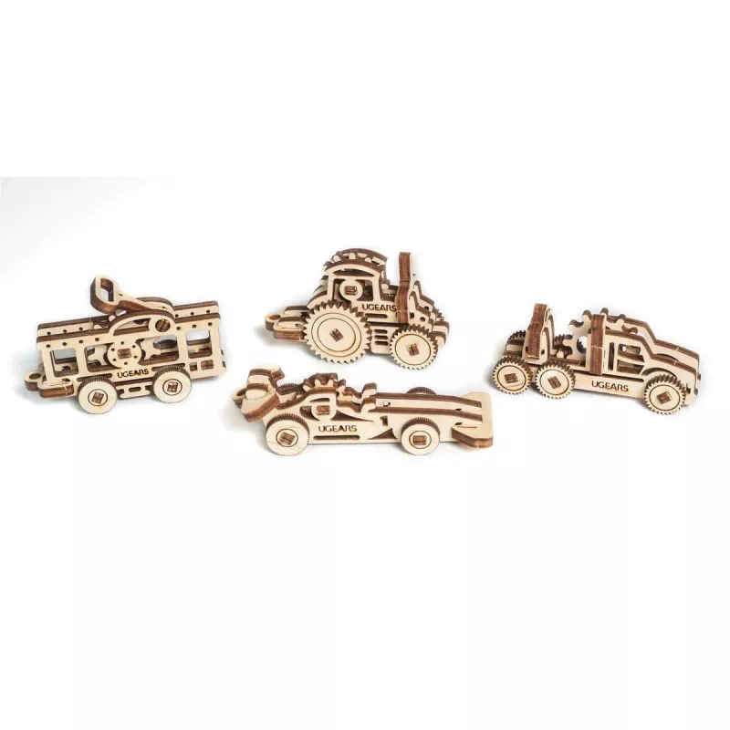 U Fidget vehicles Puzzle 3D wood UGEARS UGEARS UG-70033 - 1