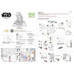 R2-D2 Star Wars Metal Earth Metal Earth MMS250 - 4