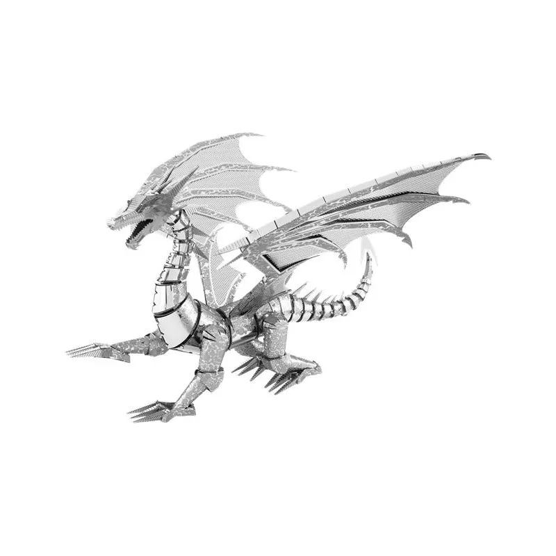 Iconx Silver Dragon Metal Earth Metal Earth ICX023 - 1
