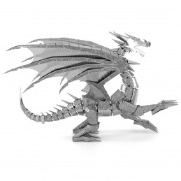 Iconx Silver Dragon Metal Earth Metal Earth ICX023 - 3
