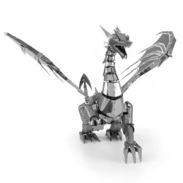 Iconx Silver Dragon Metal Earth Metal Earth ICX023 - 4