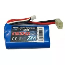 Batterie Li-Ion 7.4V 1500mAh voiture Swinger, Ravine (mini Tamiya) T2M T4942/33 - 1