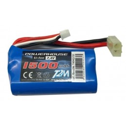 Li-Ion Battery 7.4V 1500mAh Car Swinger, Ravine (mini Tamiya) T2M T4942/33 - 1