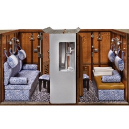 Voiture voyageur CIWL Orient Express 1/32 construction bois Amati Amati 1714/01 - 4