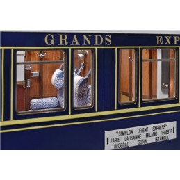 Passenger car CIWL Orient Express 1/32 construction wood Amati Amati 1714/01 - 6
