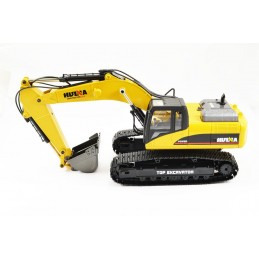 Full metal RC excavator 23CH V4 1/14 2.4Ghz - HuiNa HuiNa Toys CY1580 - 2